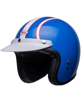 Casco BELL Custom 500 Six Days Steve McQueen - Azul