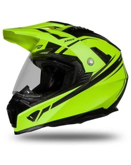CASCO UFO ARIES TOURER AMARILLO FLUOR