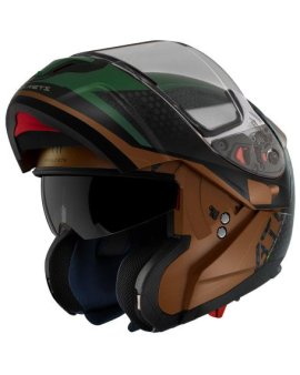 MT HELMET ATOM SV ADVENTURE B6 MATT GREEN
