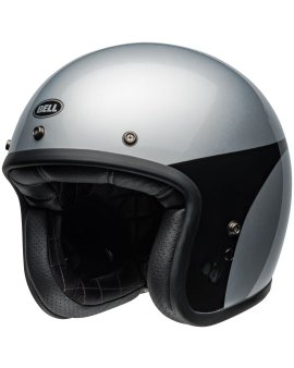 Casco BELL Custom 500 - Chassis Gloss Silver Black