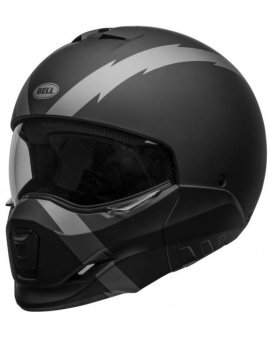 CASCO BELL BROOZER ARC NEGRO MATE GRIS