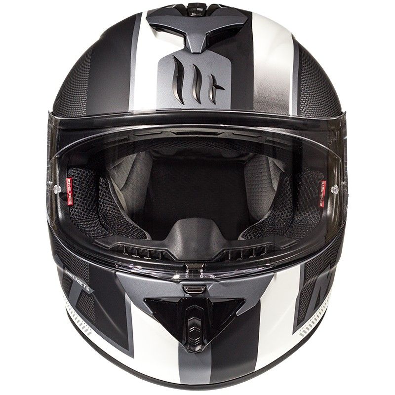 CASCO MT RAPIDE OVERTAKE B6 NEGRO MATE BLANCO2